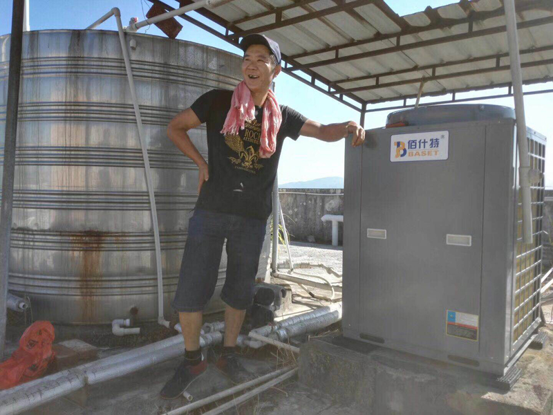 5匹循環(huán)式空氣能熱泵熱水機組